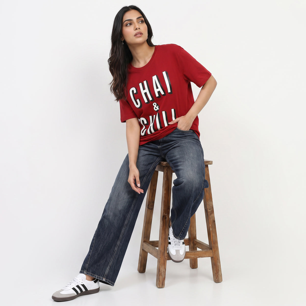 Cotton Graphic Oversized T-Shirt
