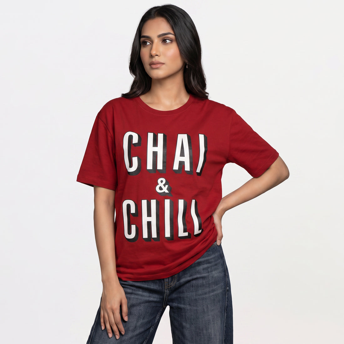 Cotton Graphic Oversized T-Shirt