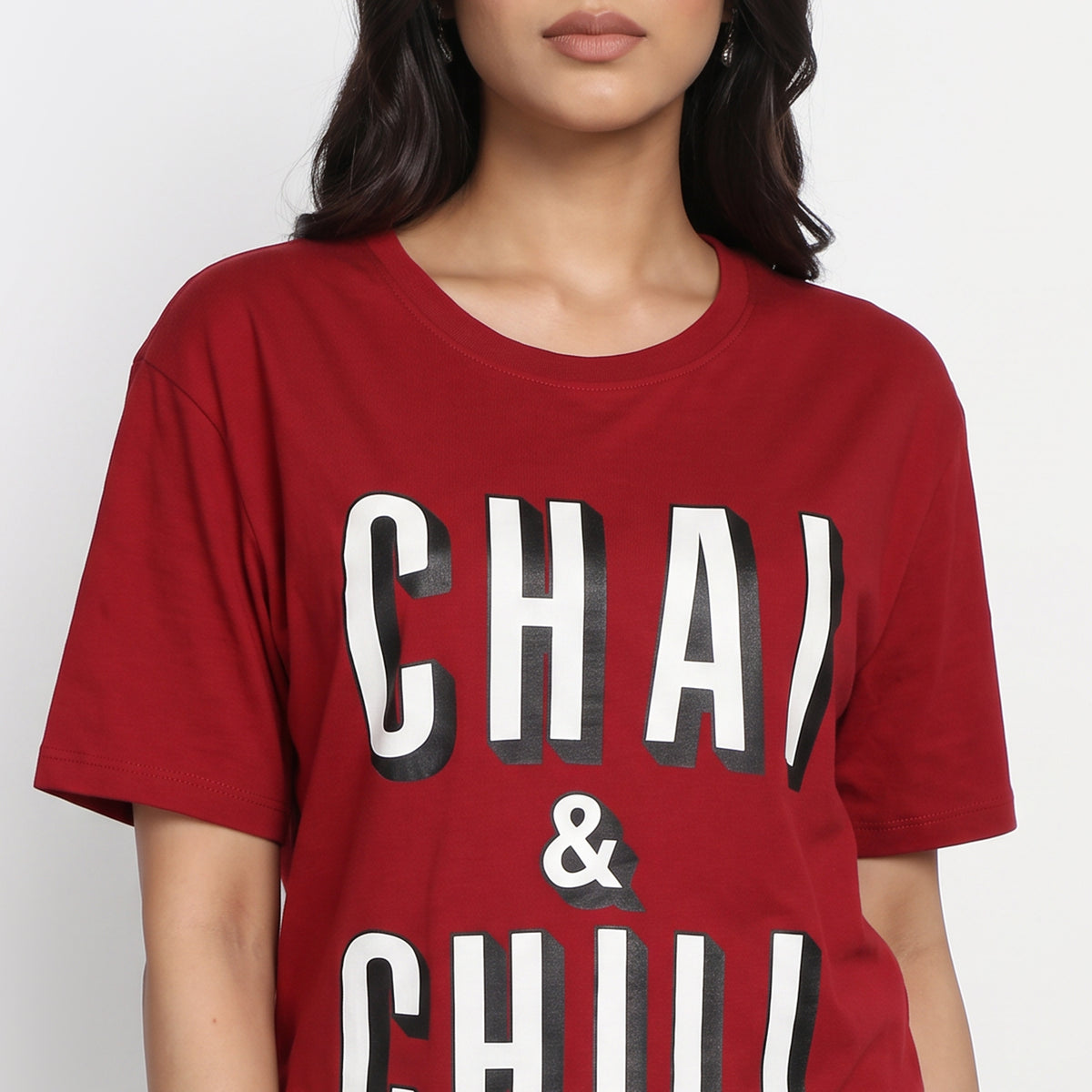 Cotton Graphic Oversized T-Shirt