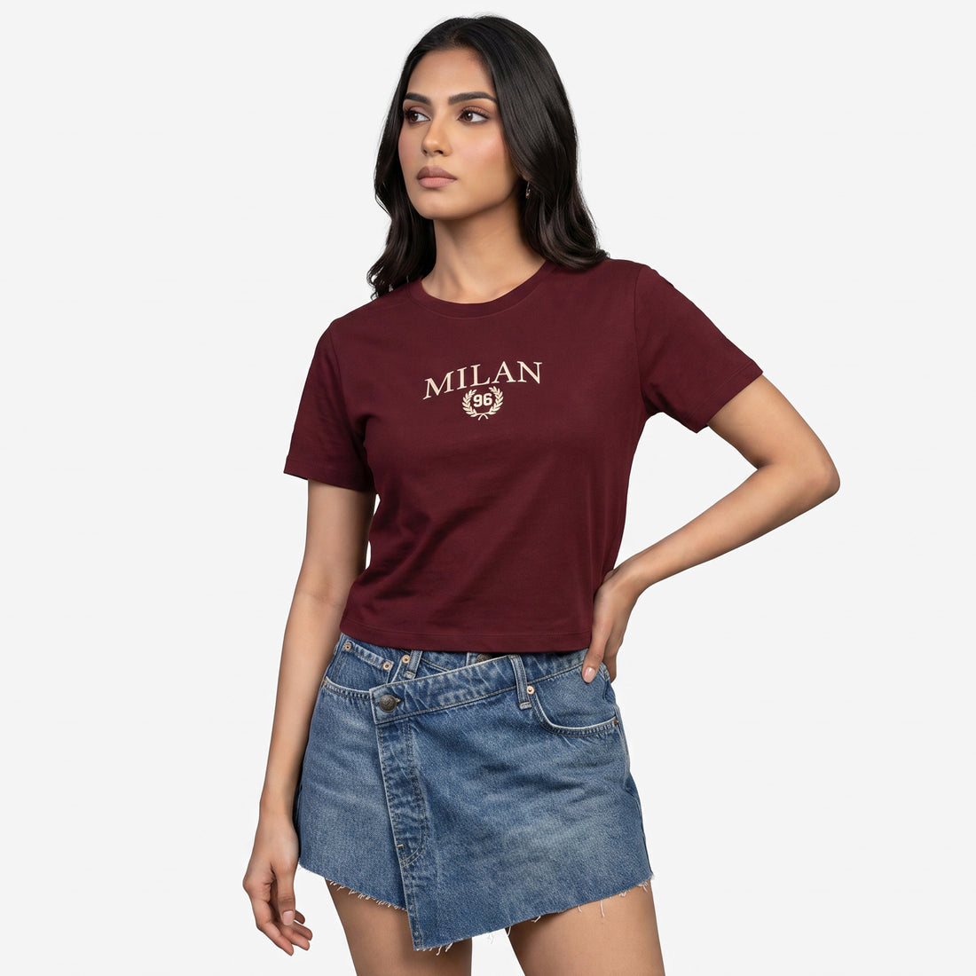 Cotton Graphic Slim T-Shirt
