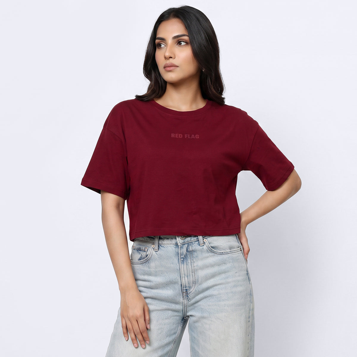Cotton Graphic Boxy T-Shirt