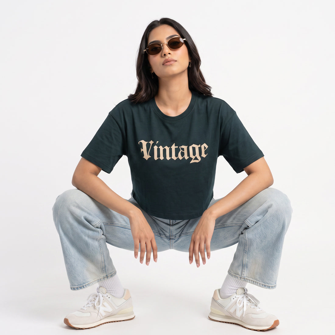 Cotton Graphic Boxy T-Shirt