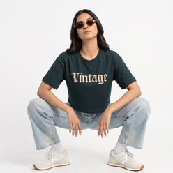 Cotton Graphic Boxy T-Shirt