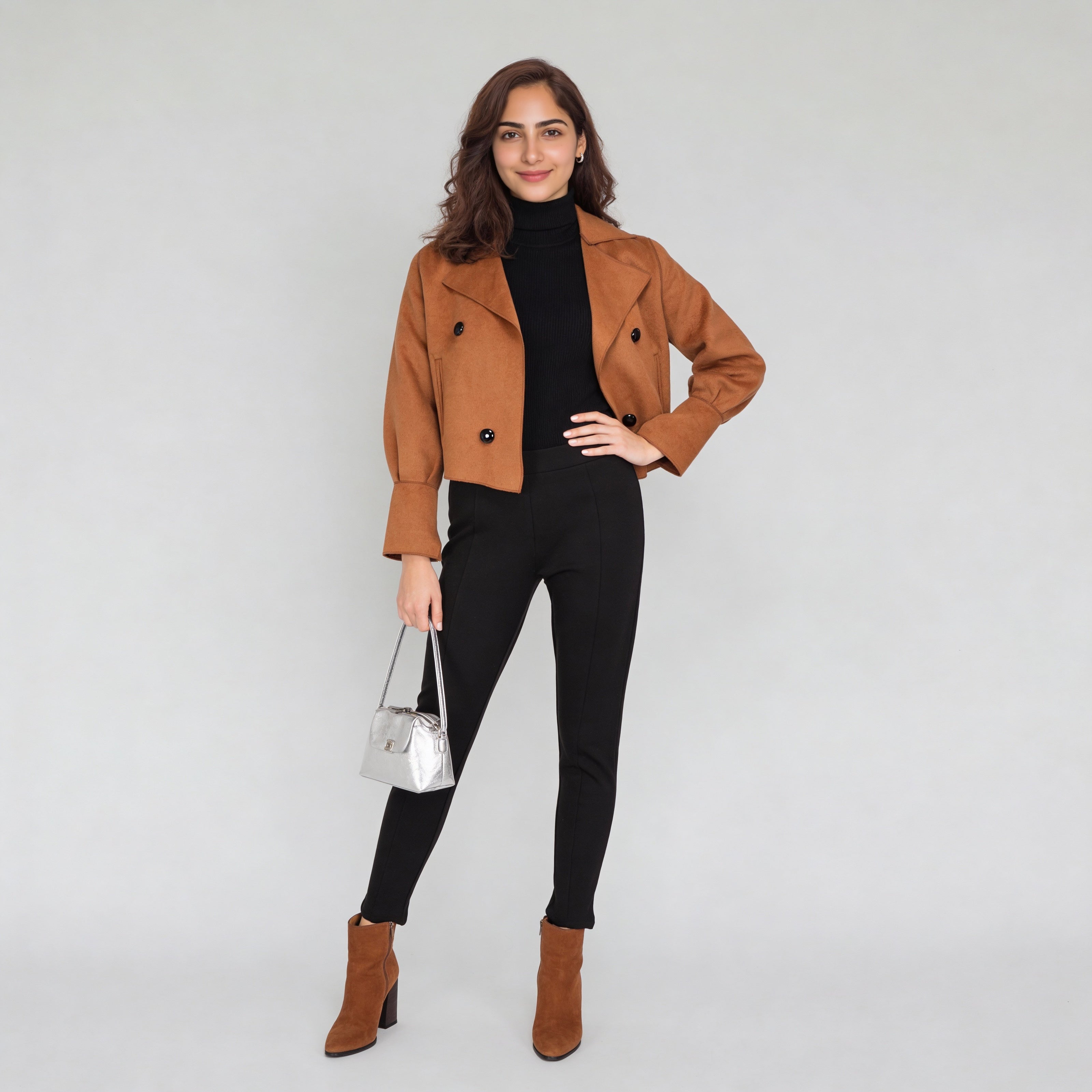 Full Sleeve Solid Jacket