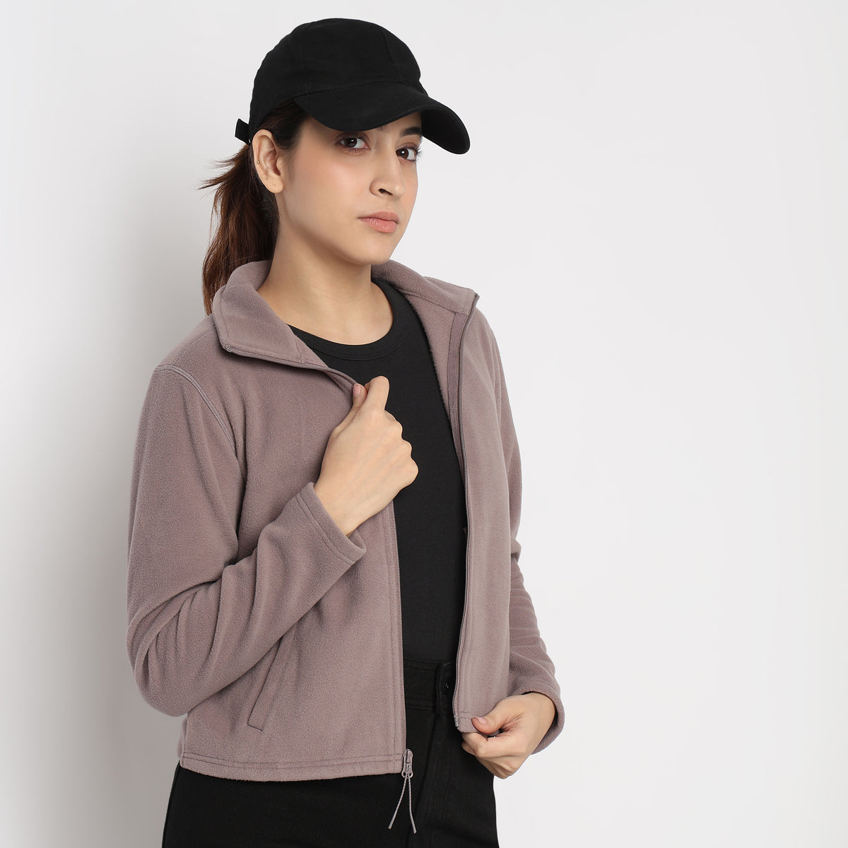 Premium Comfy Polair Fleece High Neck Jacket