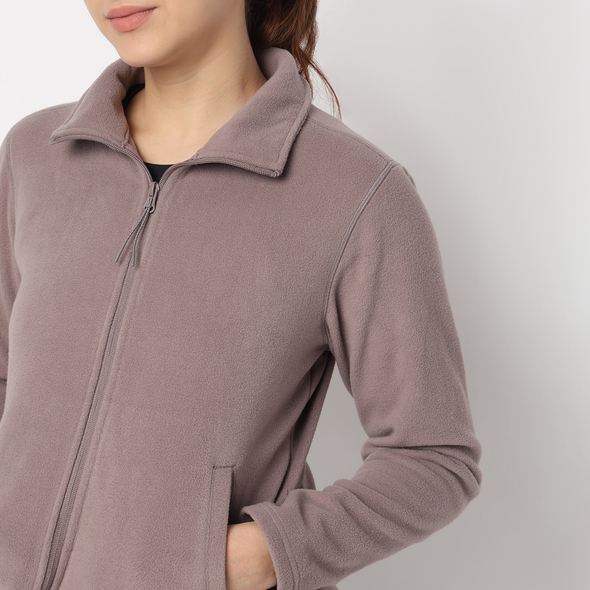 Premium Comfy Polair Fleece High Neck Jacket