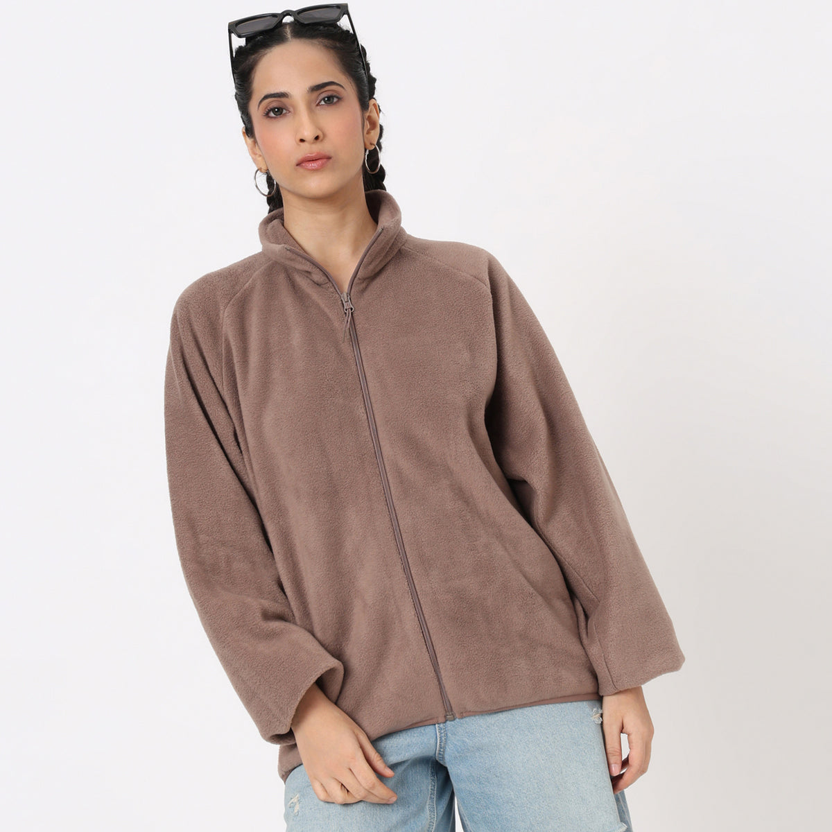 Airdry® Polar Fleece Oversized Lightweight and Breathable Jacket