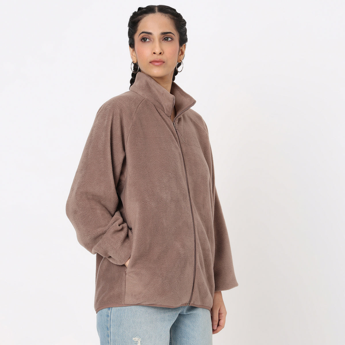 Airdry® Polar Fleece Oversized Lightweight and Breathable Jacket