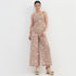 Coastal Print Straight Palazzo