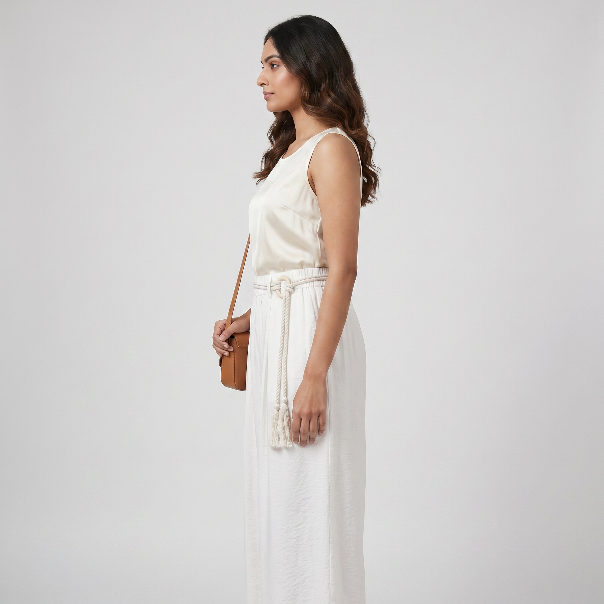Solid Mid Rise Palazzos