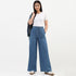Denim Pull On Palazzos