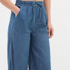 Denim Pull On Palazzos