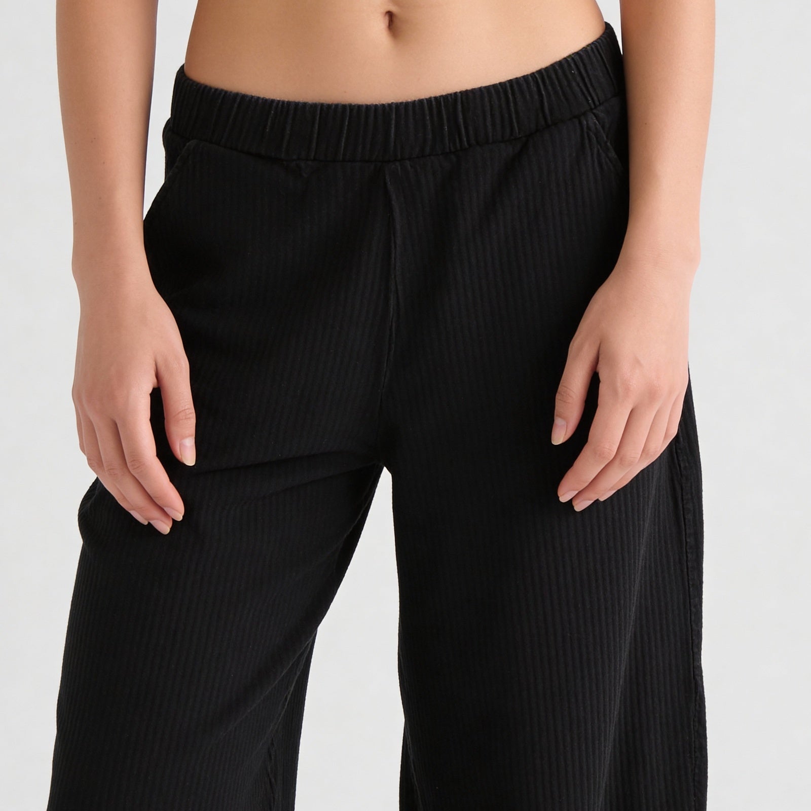 Cotton Solid Young Pants