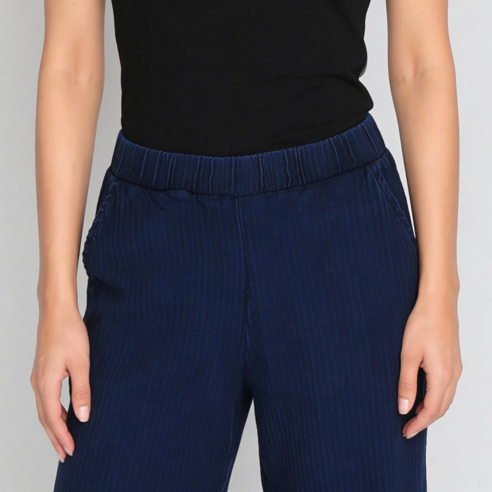 Cotton Solid Young Pants