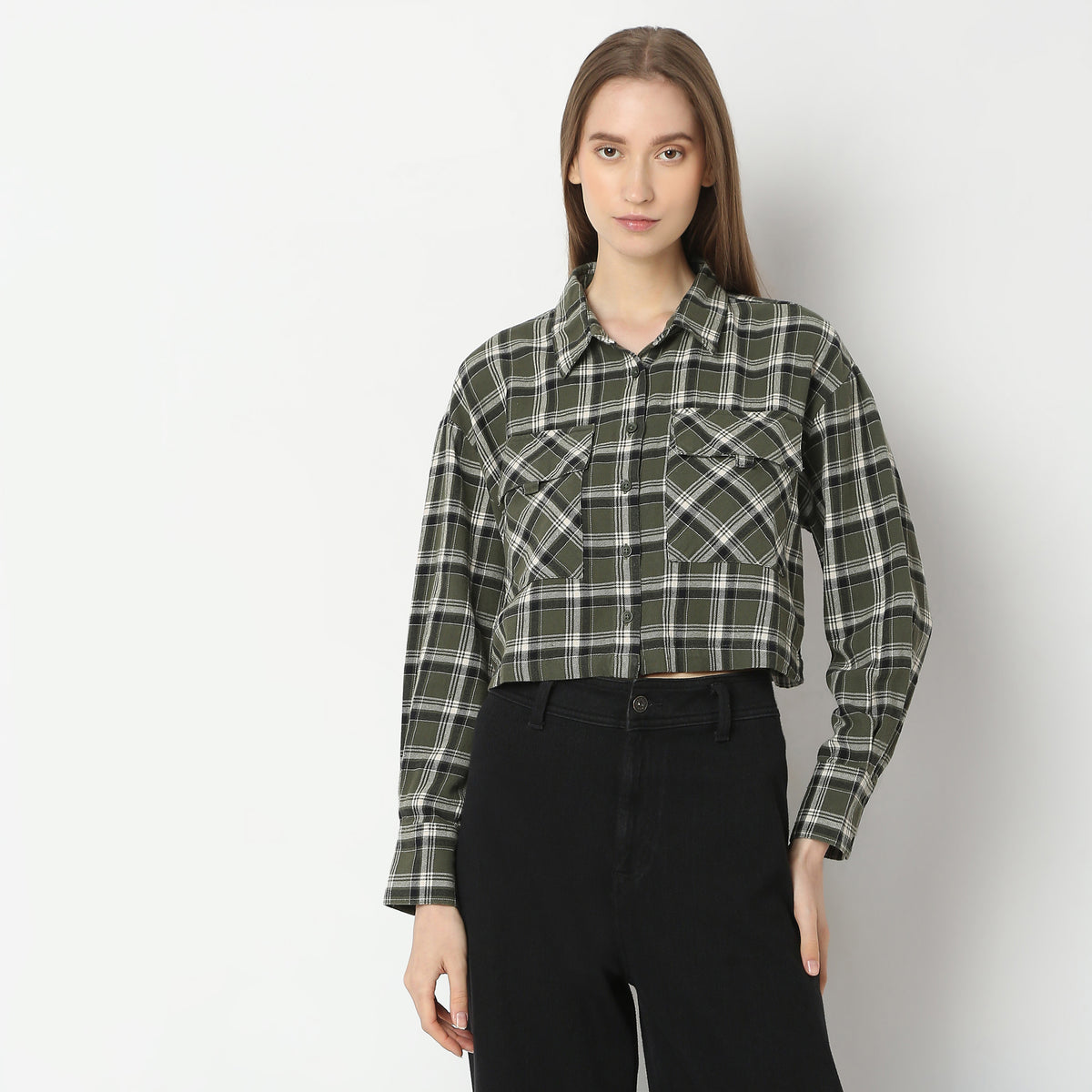 Oversize Checkered Shirt