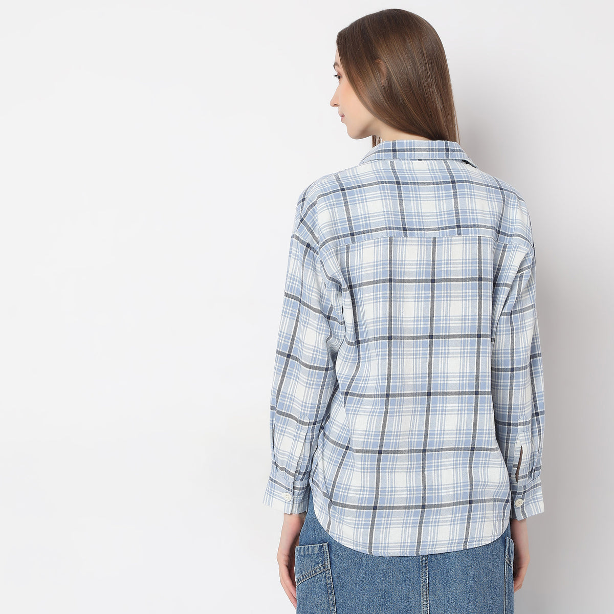 Oversize Checkered Shirt