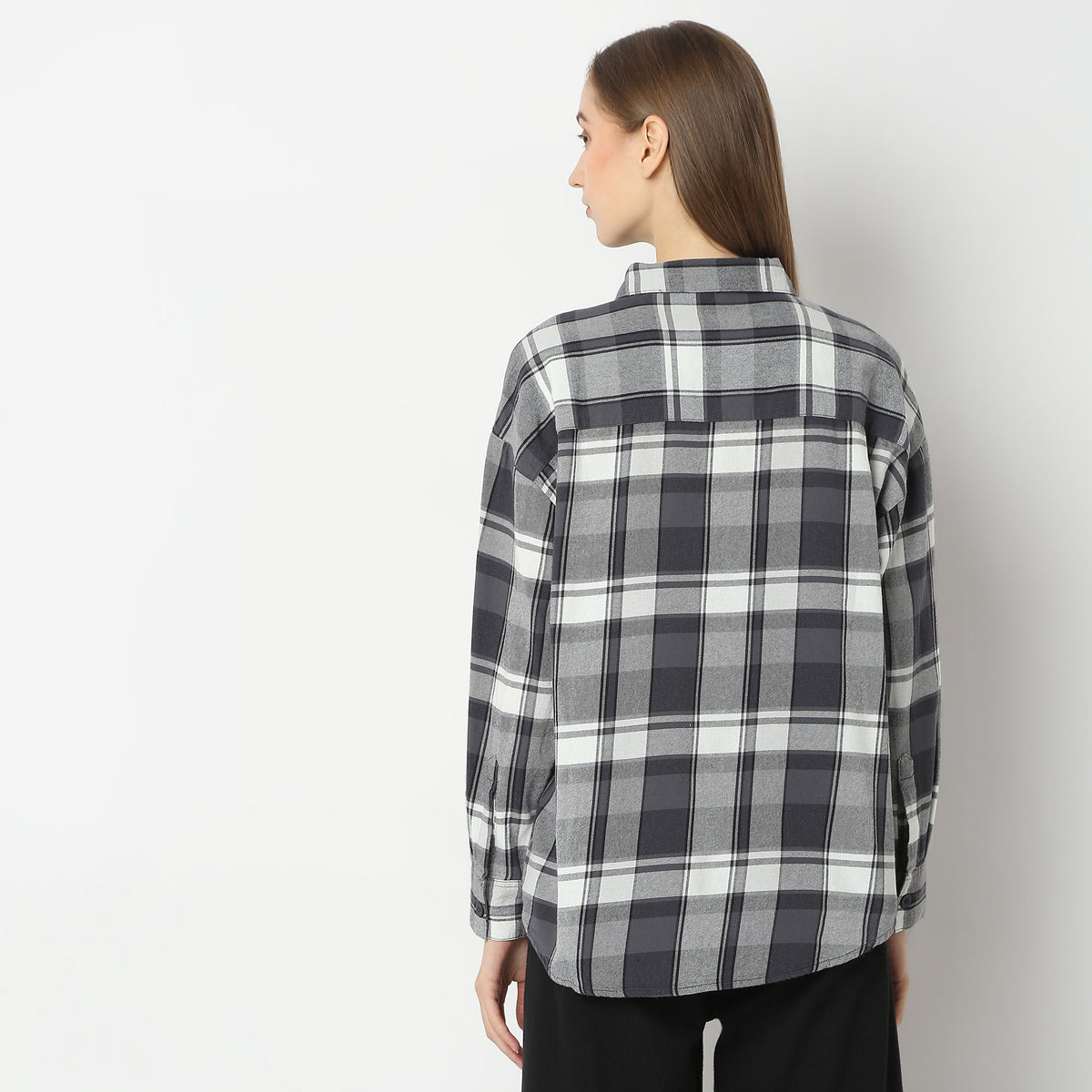 Oversize Checkered Shirt