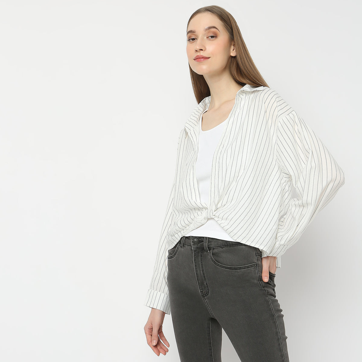 Regular Fit Striped Shirt