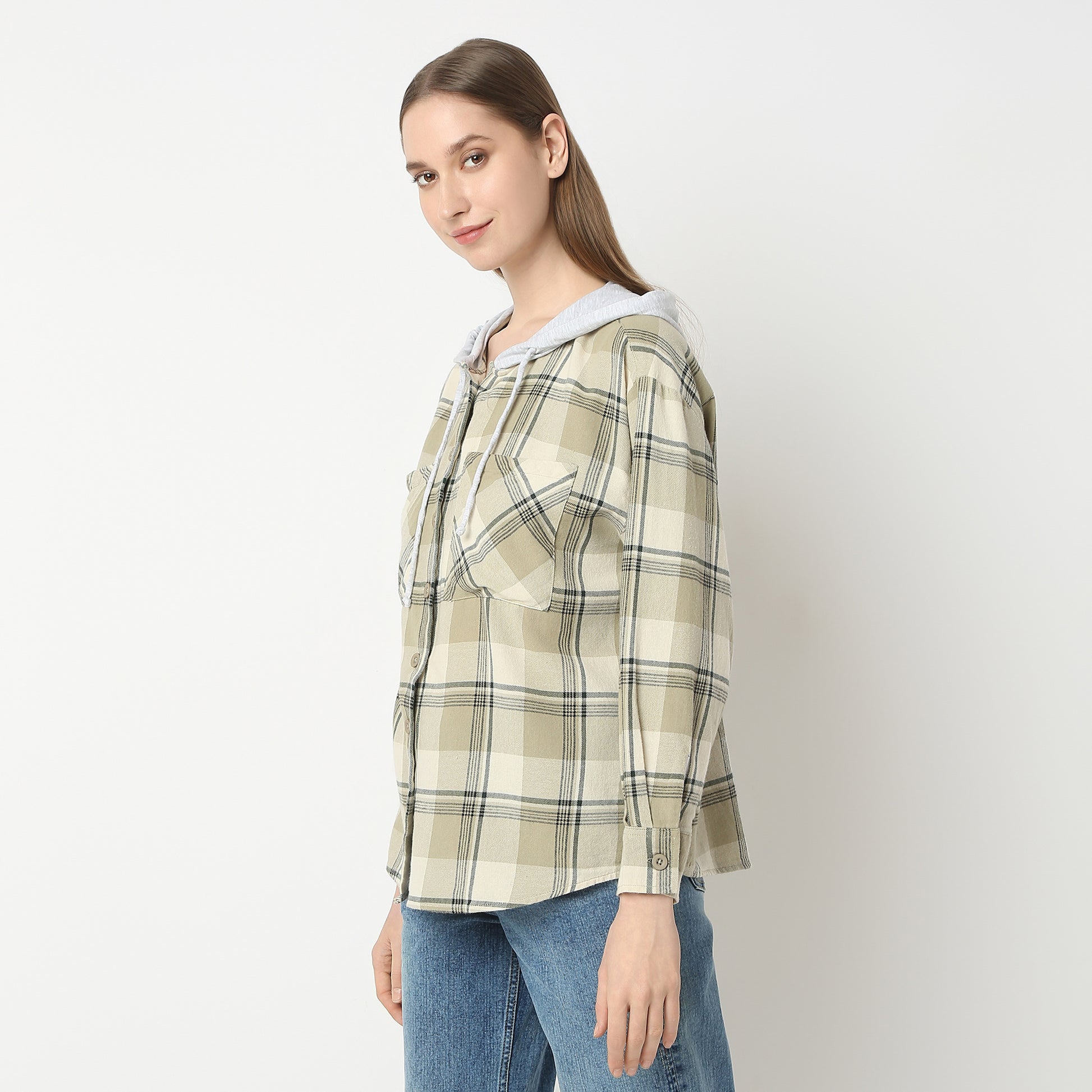 Oversize Checkered Shirt