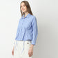 Regular Fit Striped Shirt Collar Shirt