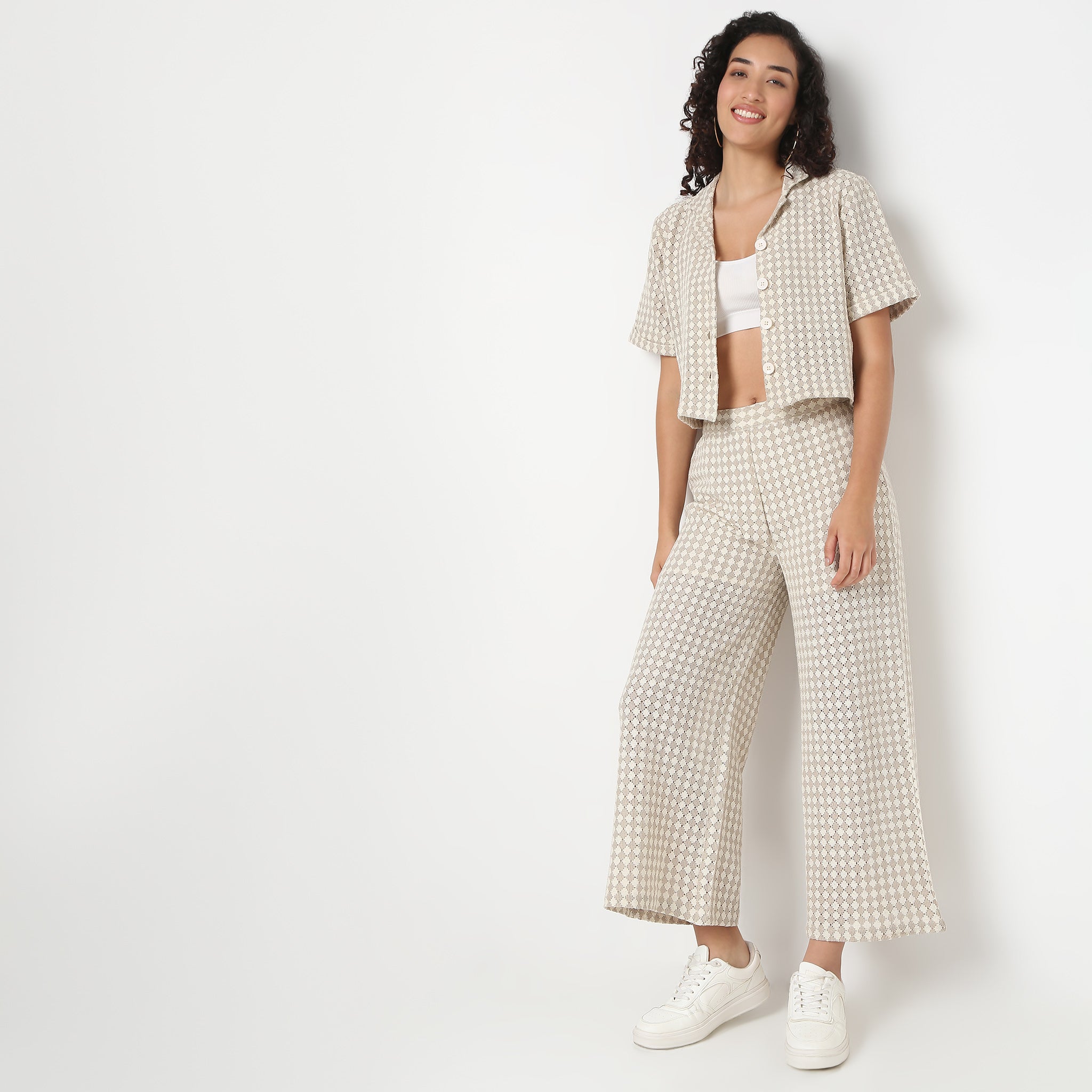 Betty Lapel Collar Regular Shirt.