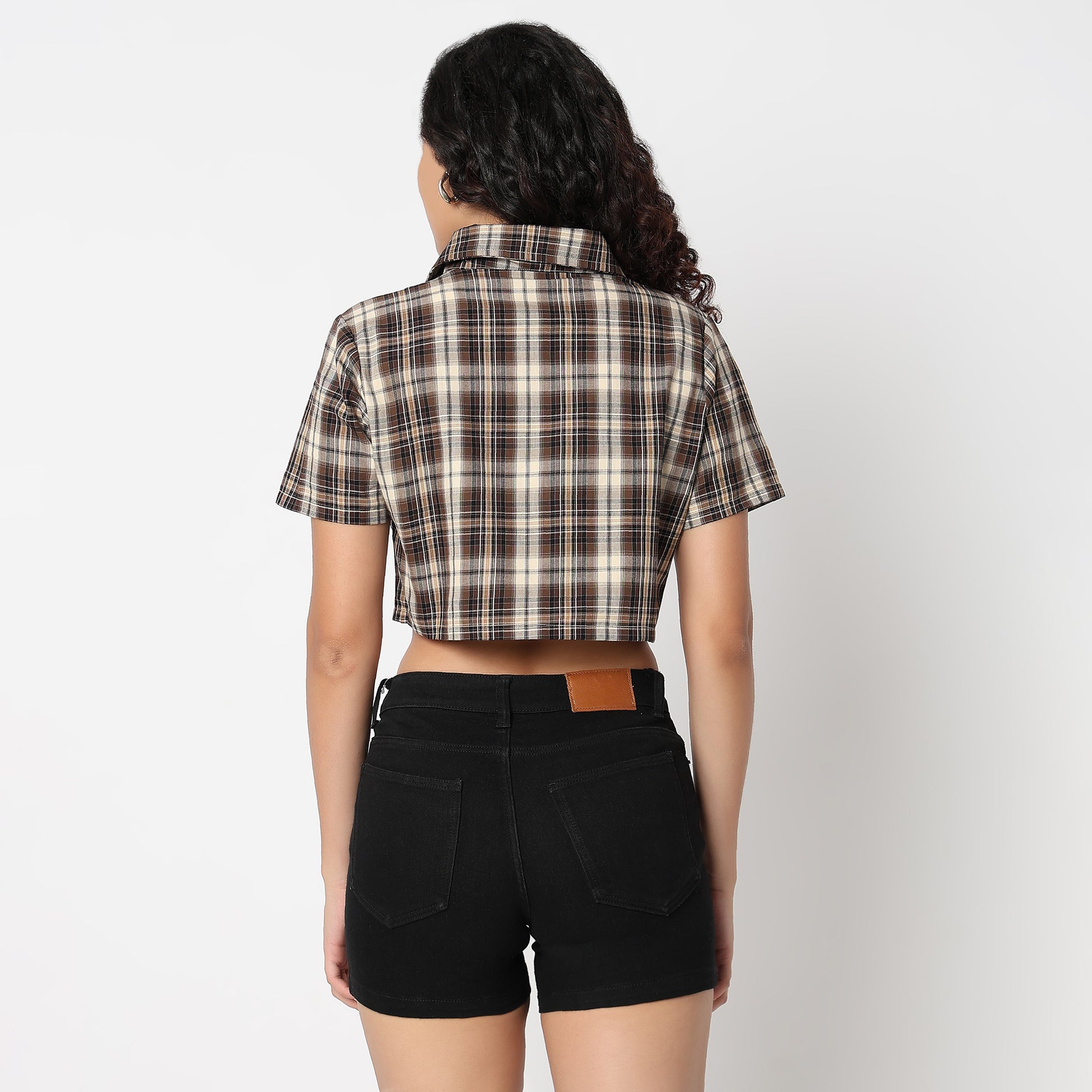 Betty Shirt with Front Tie-Up Detail