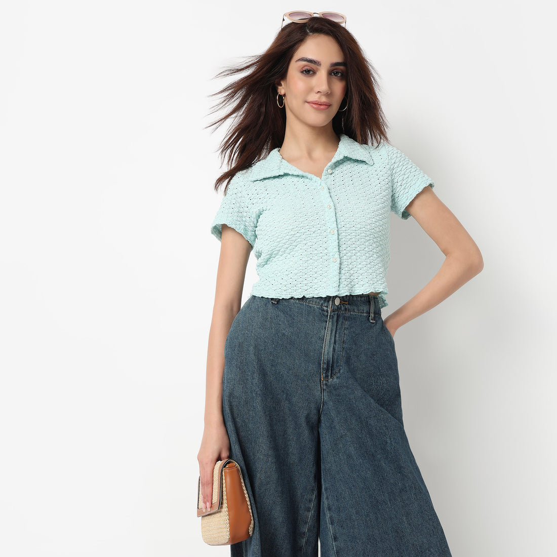 Slim Fit Cropped Betty Shirt