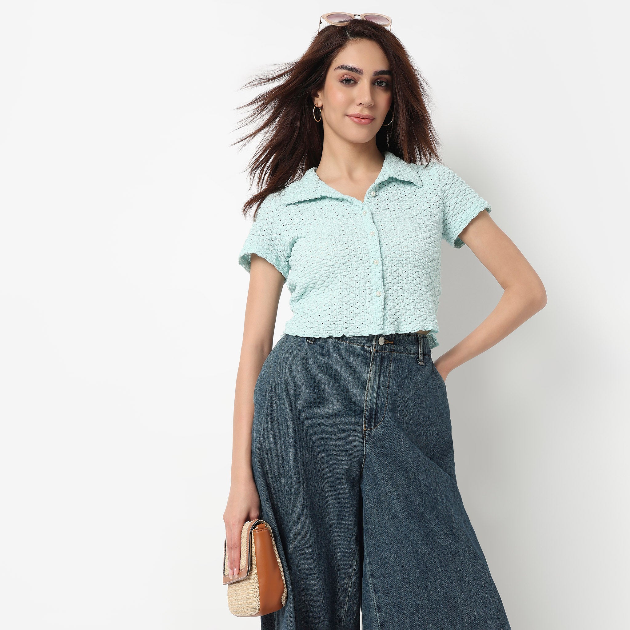 Slim Fit Cropped Betty Shirt