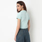 Slim Fit Cropped Betty Shirt