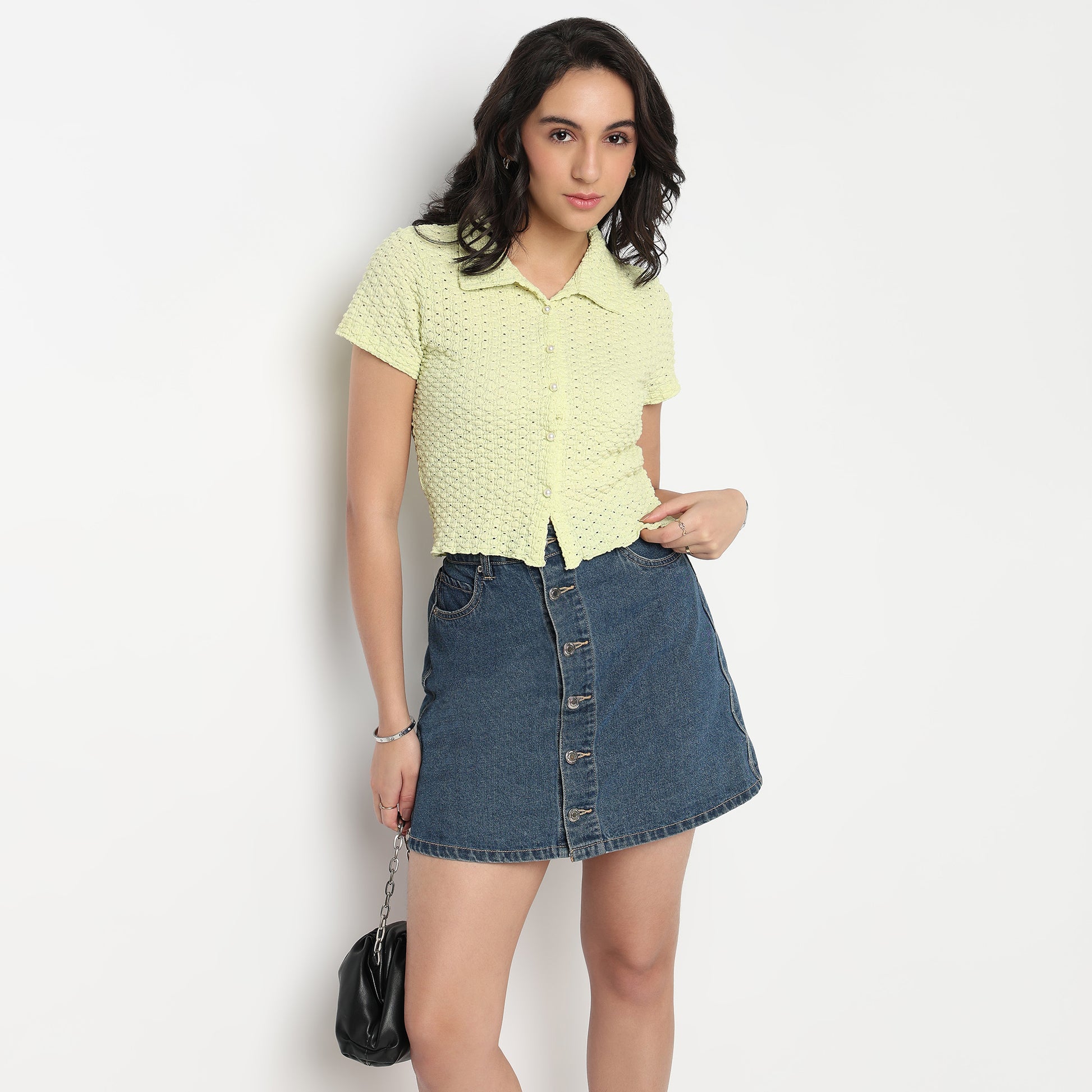 Slim Fit Cropped Betty Shirt