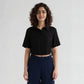 Viscose Nylon Solid Short Sleeve Shirt