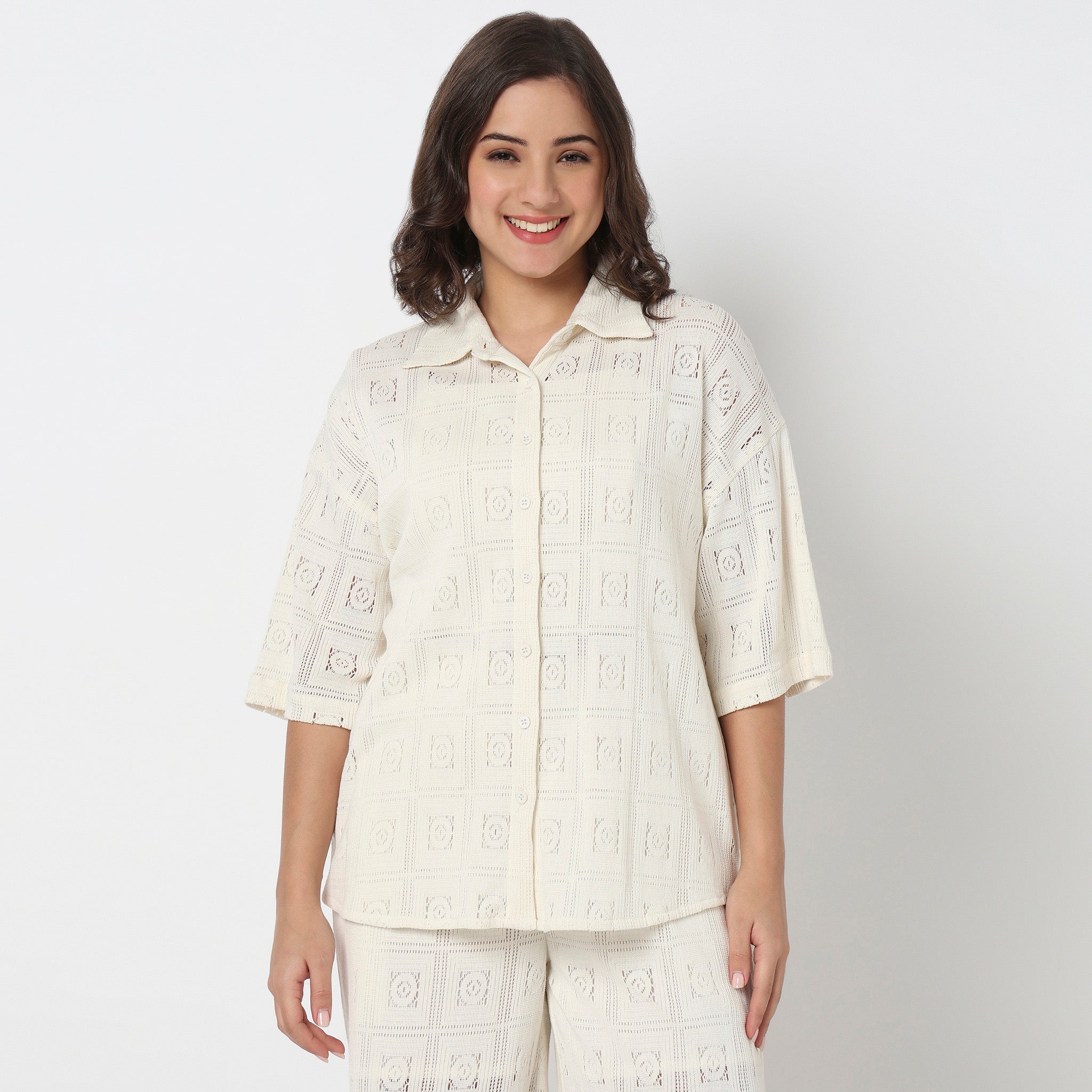 Structured Boxy Fit Betty Shirt