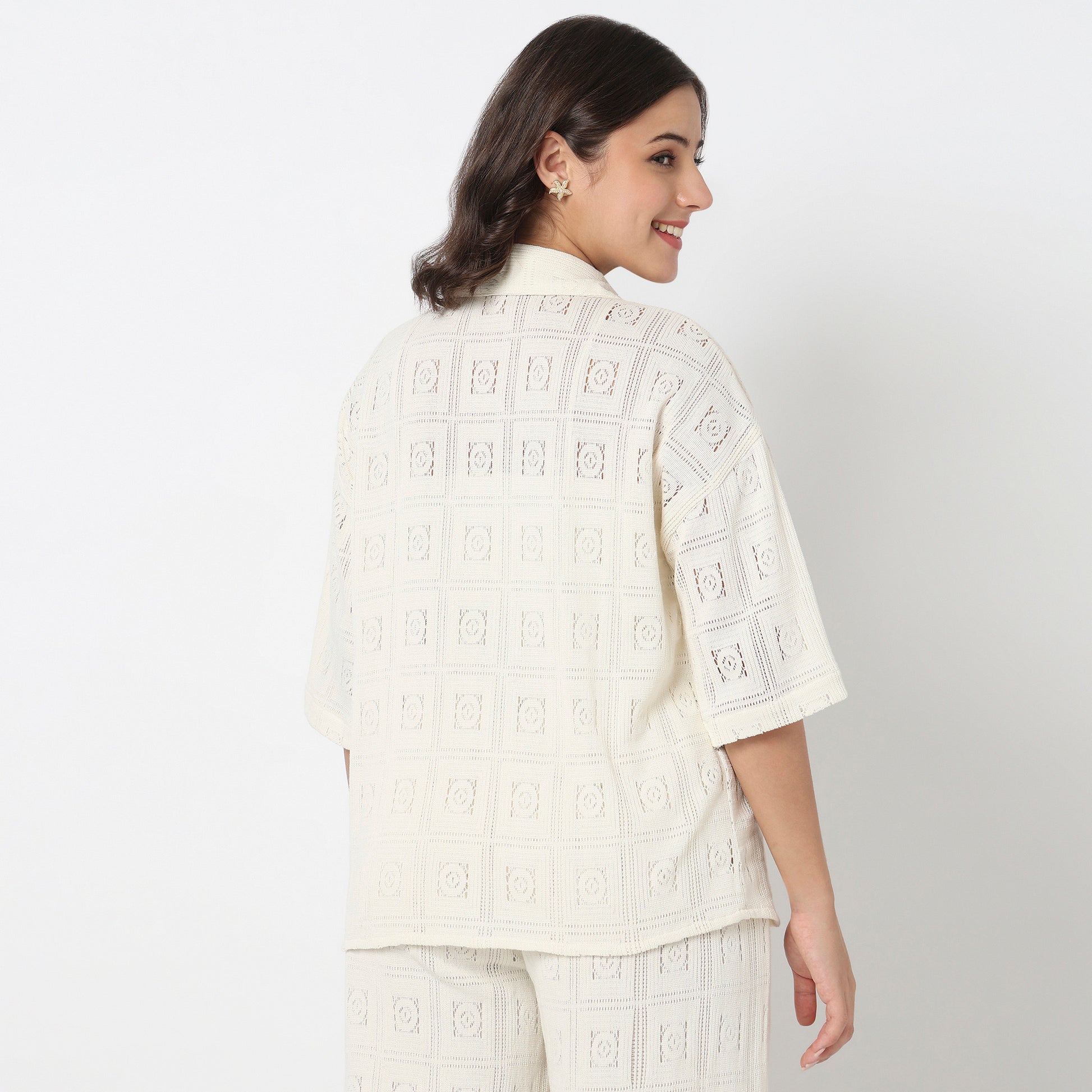 Structured Boxy Fit Betty Shirt