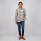 Checkered Longline Oversized Shirt
