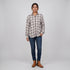 Checkered Longline Oversized Shirt