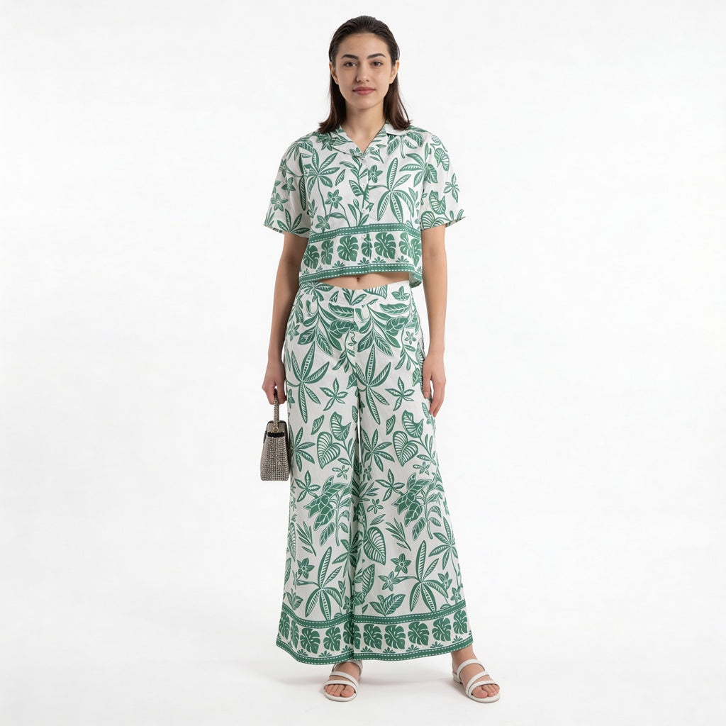 Printed Boxy Fit Shirt
