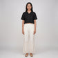 Boxy Fit Cropped Shirt