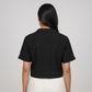 Boxy Fit Cropped Shirt