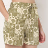 Order Now Women Tropical Relaxed Regular Fit High Rise Casual Wear Fashion Shorts by Style Union