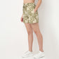 Order Now Women Tropical Relaxed Regular Fit High Rise Casual Wear Fashion Shorts by Style Union
