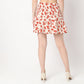 Flare Fit Printed Mid Rise Skirts