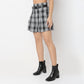 Checkered High Rise Betty Skirts
