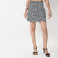 Checkered High Rise Betty Skirts