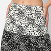 Betty Tiered Skirt with Floral All Over Print