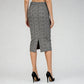 Slim Fit High Rise Printed Skirt