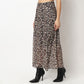 Buy Women Straight Fit Printed Ankle Length High Rise Skirt  - Style Union