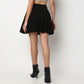 Buy Women Flare Fit Solid Short Length High Rise Skirt  - Style Union