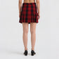 Checkered Above Knee Betty Skirts