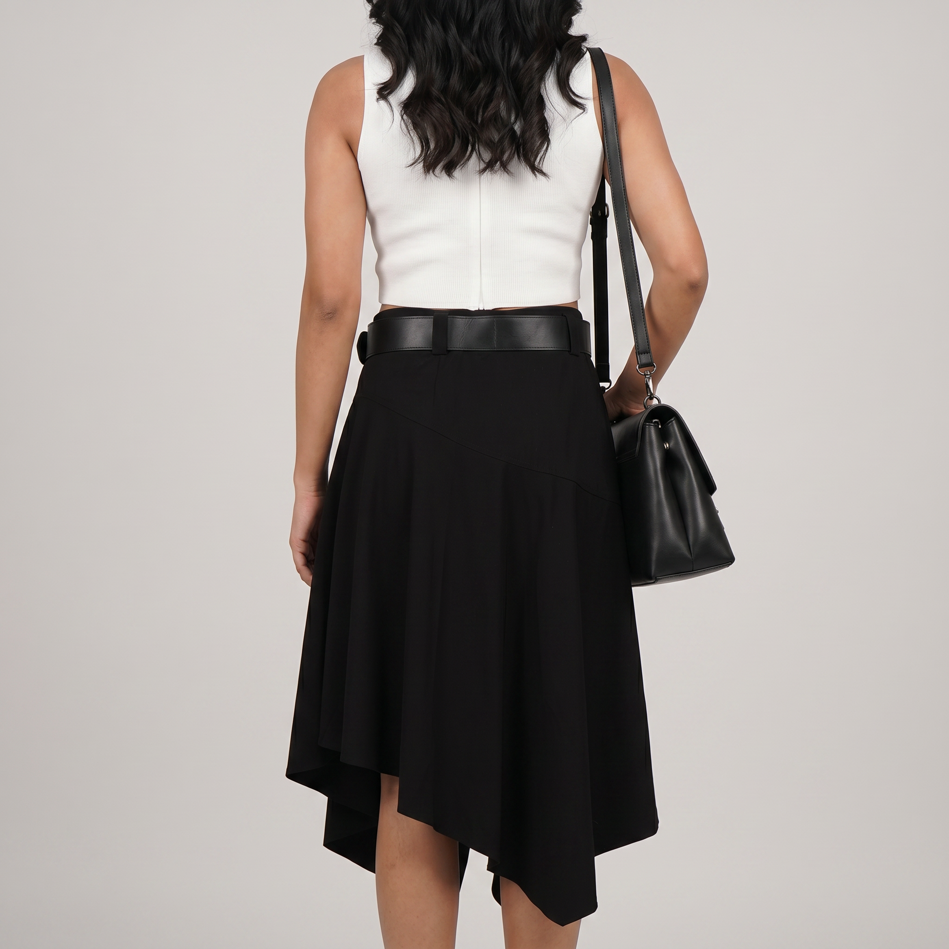 Flared Solid Skirt