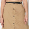 Cotton High Rise Skirt